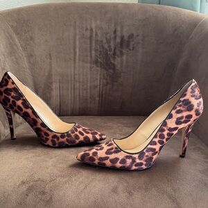 Nine West Leopard Print Pumps